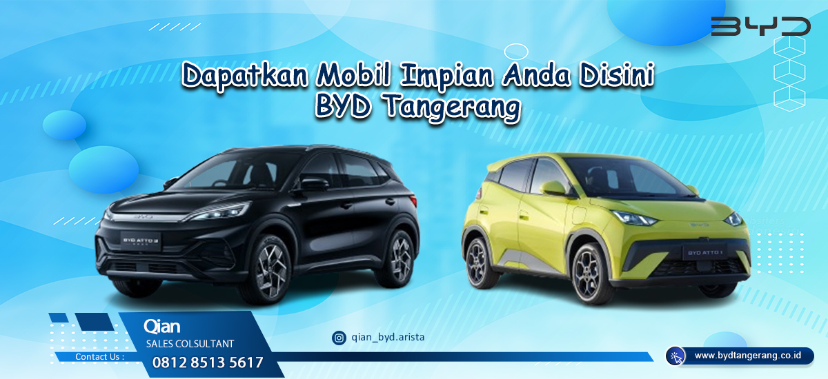 Banner BYD Tangerang